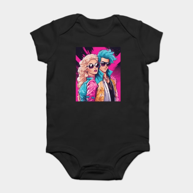 Anime My Forever Valentine Baby Bodysuit by animegirlnft